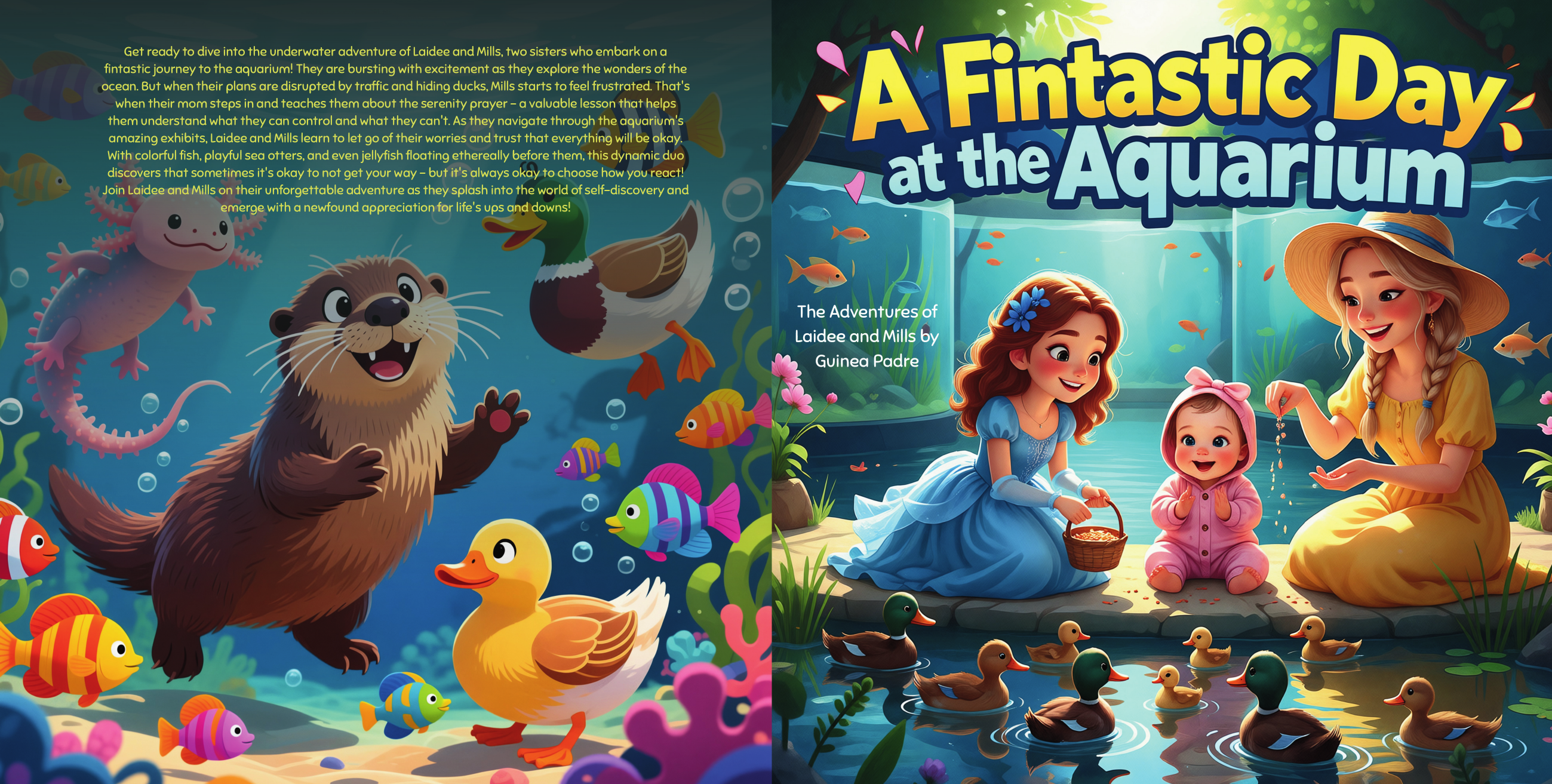 A Fintastic Day at the Aquarium book cover